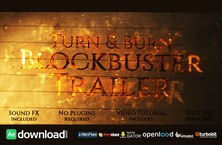 Turn and Burn Blockbuster Trailer