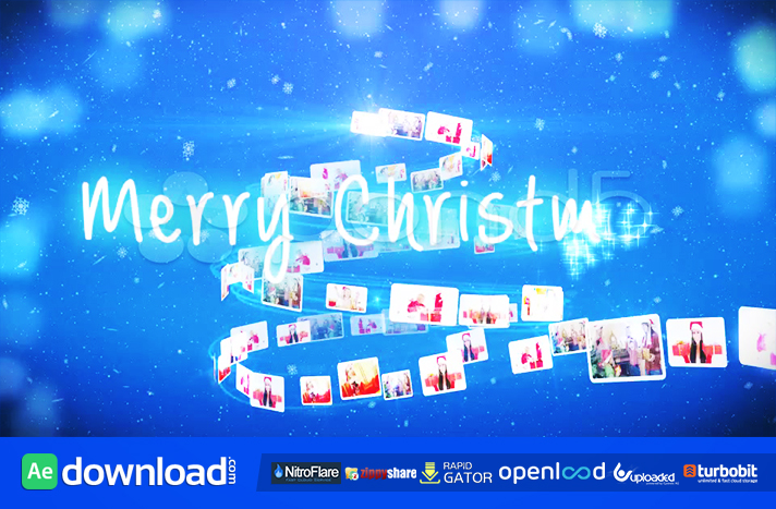 CHRISTMAS FOTO TREE - AFTER EFFECTS TEMPLATE (POND5)