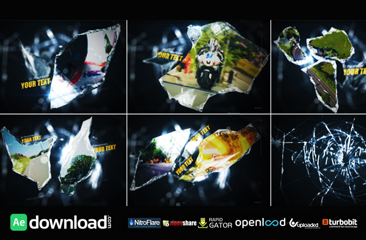 Glass Shard free download (videohive template)