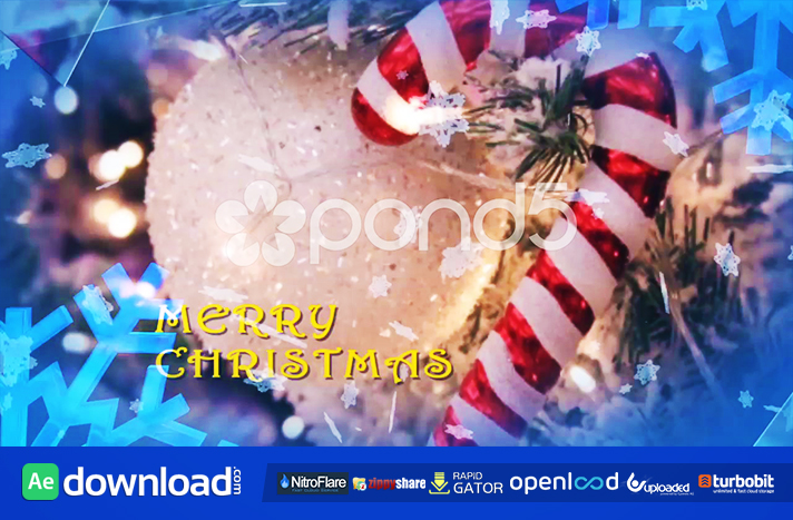 MERRY CHRISTMAS FREE DOWNLOAD POND5 TEMPLATE