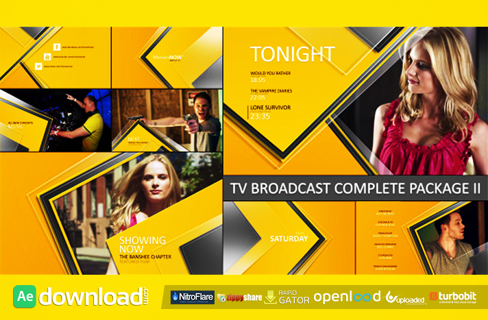 tv broadcast news packages videohive free download after effects template