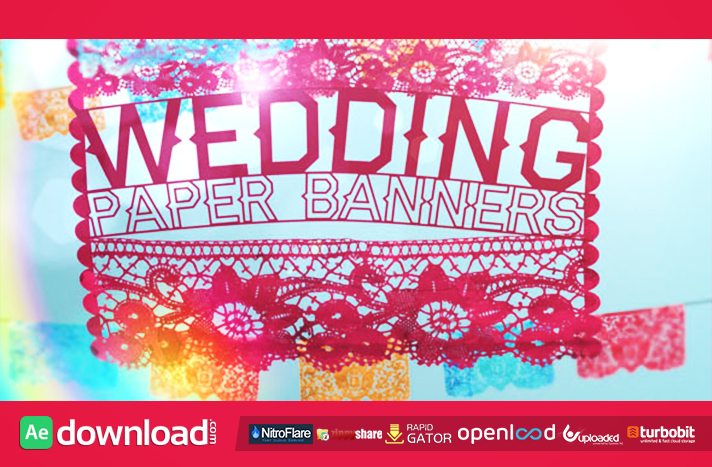 Wedding Paper Banners