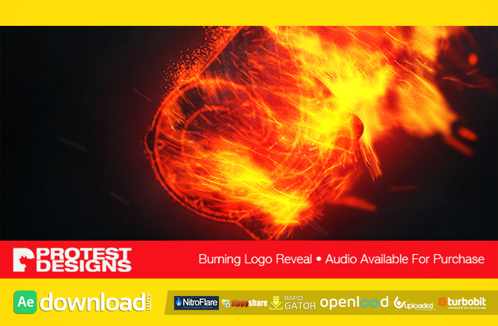 Burning Logo Reveal