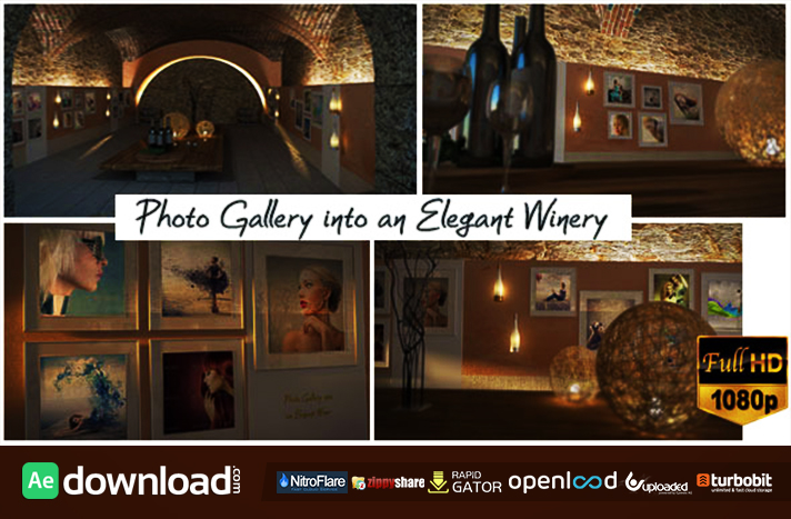 Photo Gallery In An Elegant Winery