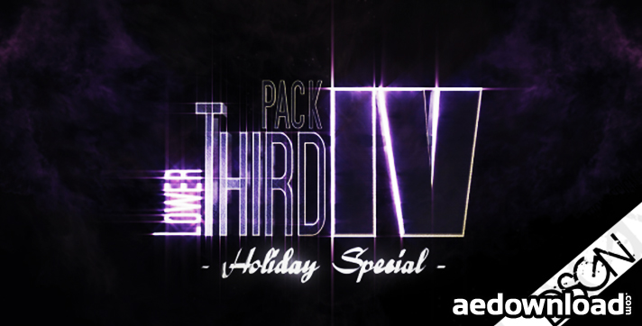 Lower Third Pack Vol.4 HOLIDAY SPECIAL FullHD
