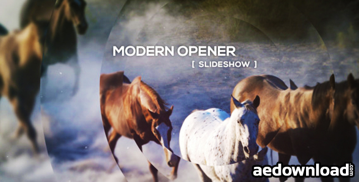Modern Opener - Slideshow