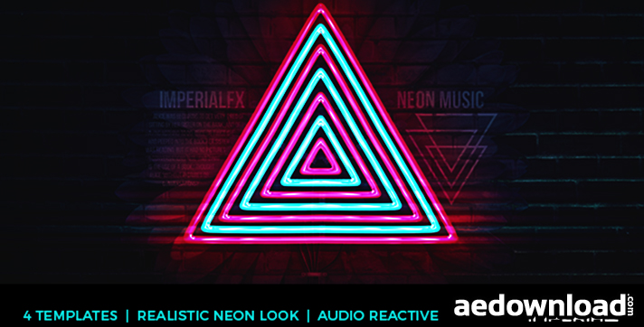 Neon Music Visualizer Audio React