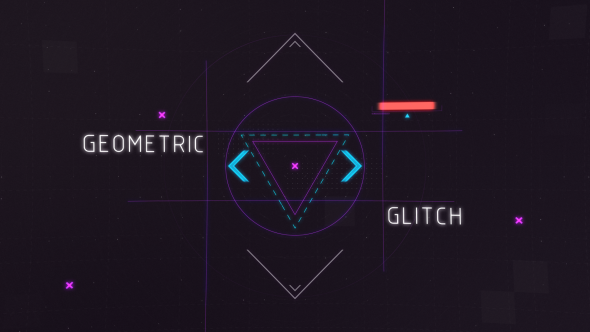 Geometric Glitch Intro 2