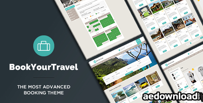 Book Your Travel v7.0.2 – Online Booking WordPress Theme