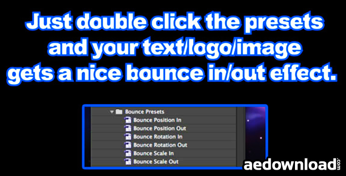 Bounce Presets