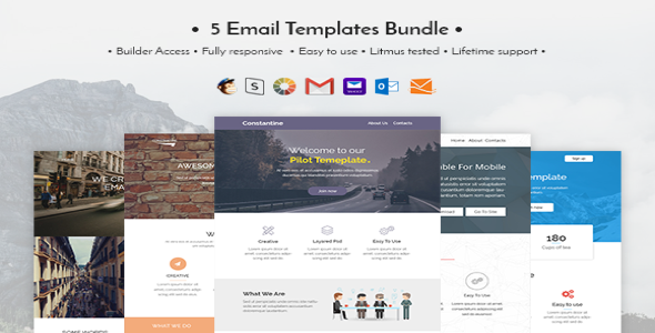 Creativemarket-5-Email-templates-bundle-1