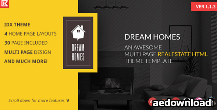 Dream Home v1.1.3 – Multipage Realestate HTML Template