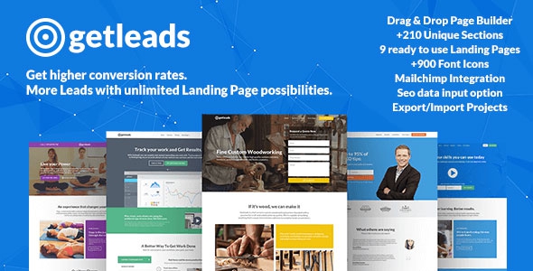 Getleads-v1.2-----Landing-Page-Pack-with-Page-Builder