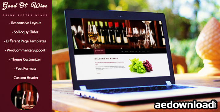 Good Ol Wine v1.5.4 – Wine & Winery WordPress Theme