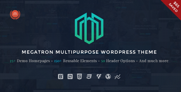 Megatron-Responsive-MultiPurpose-WordPress-Theme