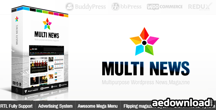 Multinews - Multi-purpose WordPress News,Magazine