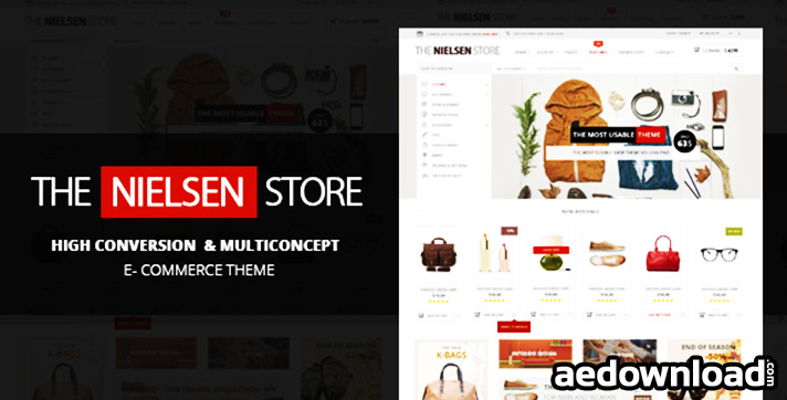 Nielsen v1.2.9 – E-commerce WordPress Theme