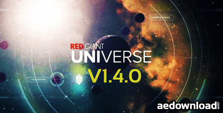 instal Red Giant Universe 2024.0