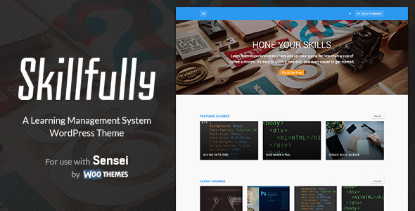 Skillfully-A-Learning-Management-System-Theme