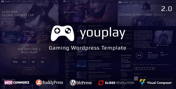 Youplay-Gaming-WordPress-Template