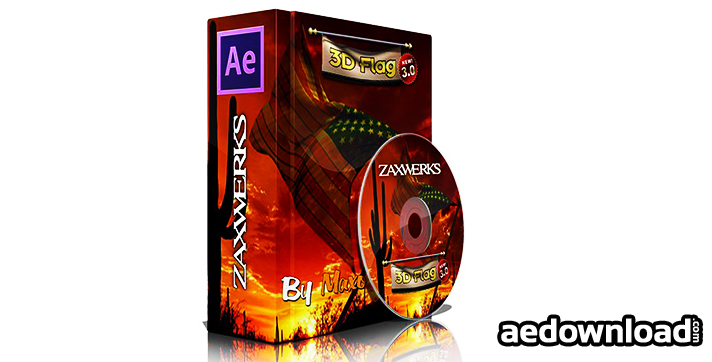 ZAXWERKS 3D FLAG V3.0.2 FOR AFTER EFFECTS (WIN)