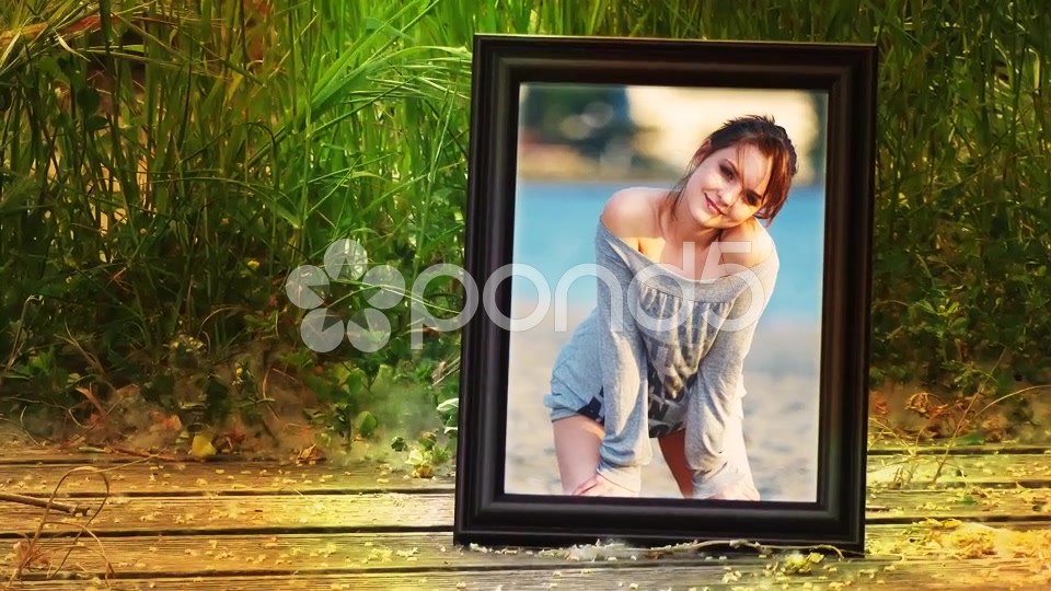PHOTO FRAMES ON NATURE 2 - AFTER EFFECTS TEMPLATE (POND5)