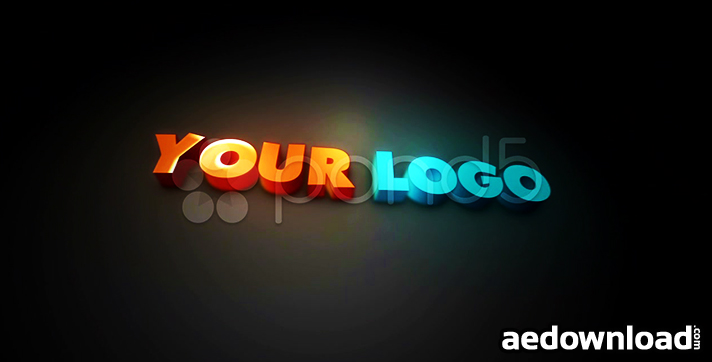 after effects 3d logo template free download