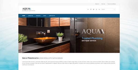 Aqua-v1.0-----Theme-for-Plumbers