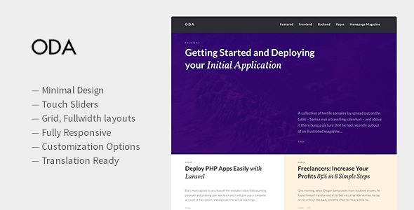 ODA-----Wordpress-Responsive-Theme