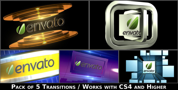 Broadcast Logo Transition Pack V2