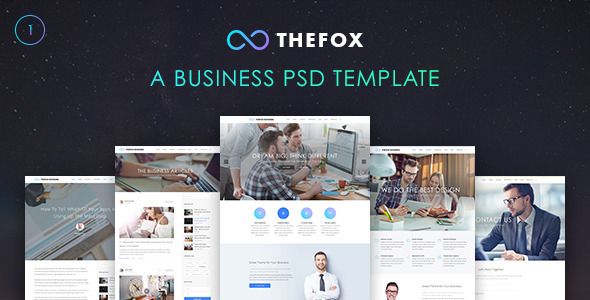 TheFox-Business-PSD-Template