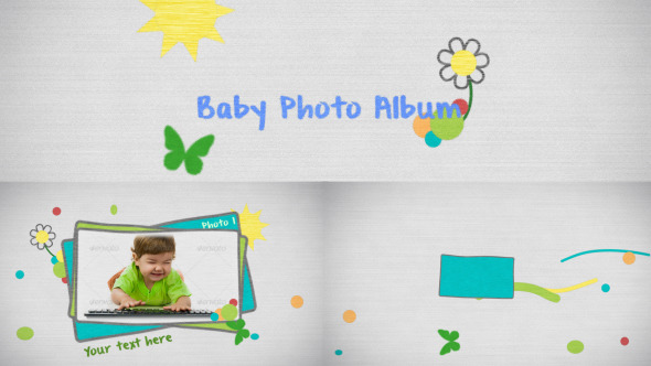 baby diary after effects template download