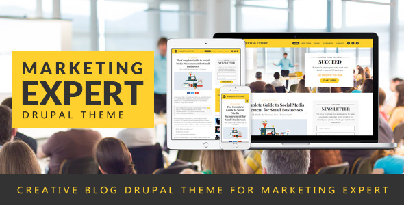 Expert-----Blog-Drupal-Theme-for-Marketer