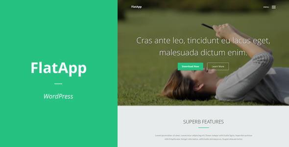 FlatApp-v1.0-----App-Landing-Page-for-WordPress