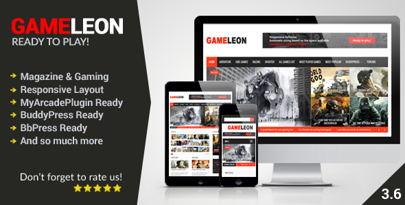 Gameleon-v.3.6-WordPress-Magazine-Arcade-Theme