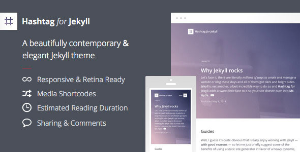 Hashtag-for-Jekyll-v1.0-----An-Elegant-Blog-Theme
