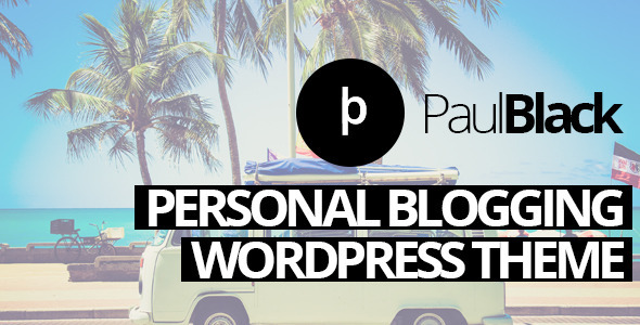 PaulBlack-v1.7-----Personal-Blog-WordPress-Theme