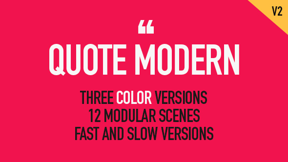 Quote Modern