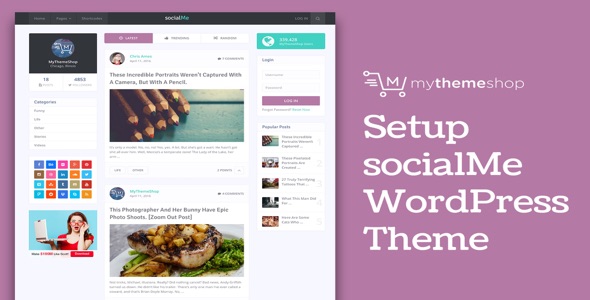 socialMe-WordPress-Theme-1