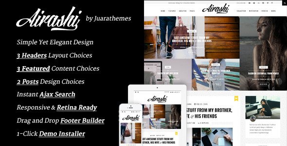 Airashi-Clean-Personal-WordPress-Blog-Theme