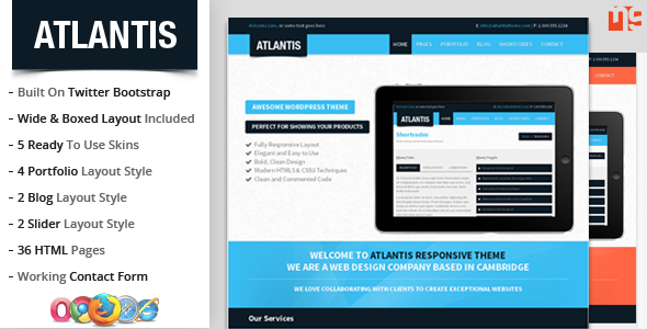 Atlantis-Bootstrap-Multipurpose-Responsive-Theme