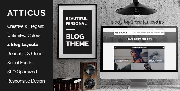 Atticus-v1.2-Minimal-Personal-WordPress-Blog-Theme