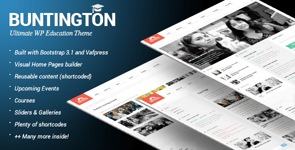 Buntington-Themeforest-Education-WP-Theme