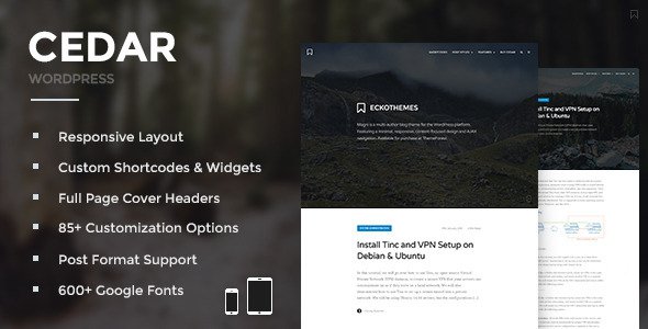 Cedar-v3.3.0-Responsive-WordPress-Blog-Theme