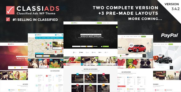 classified ads wordpress theme nulled