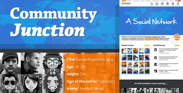 CommunityJunction-v1.2.1-BuddyPress-Theme