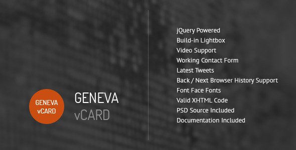 Geneva-v1.2-Personal-vCard-Template