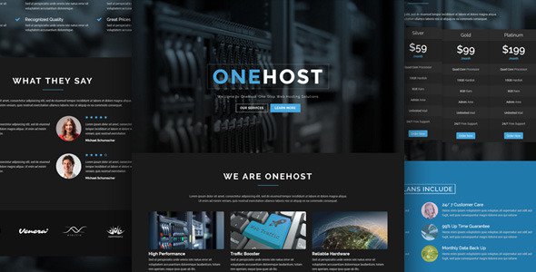 Onehost-One-Page-Responsive-Hosting-Template