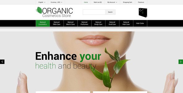 Organic-Cosmetics-Store-OpenCart-2.0.1.1-Template
