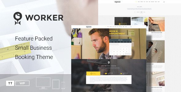 Worker-Small-Business-Booking-Theme